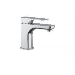 PLANET Monocomando lavabo scarico automatico 1"1/4 con flex inox